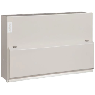 10 Way High Integrity Twin RCCB Consumer Unit 100A 2x100A 30mA