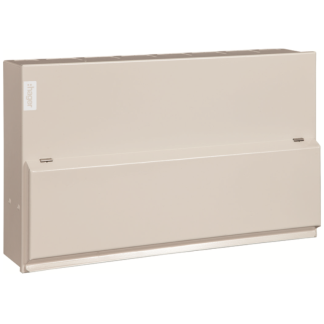6+6 Way Split Load Twin RCCB Consumer Unit 100A 2x100A 30mA 246x406x100mm