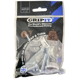 GRIPIT Plasterboard Fixing 20mm Brown