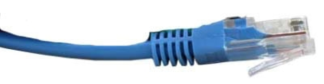 Cat5e UTP RJ45 Booted PVC Patch Lead 3.0m Blue