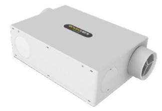 Intellitrac Humidity Tracking Ventilation System 340x480x161mm White ABS