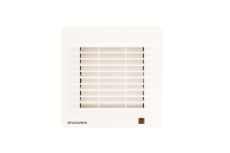 Axial Extractor c/w Neon Shutter Fan 155x155x98mm