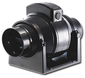 Standard Industrial Inline Induct Fan 100mm