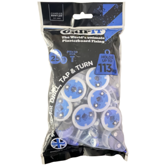 GRIPIT Plasterboard Fixing 25mm Blue