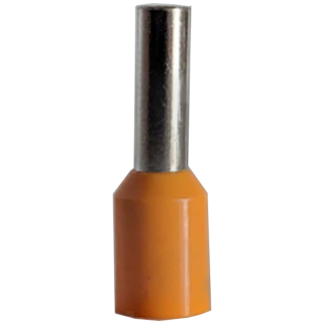Cord End Terminal 4.0x9.0mm Orange