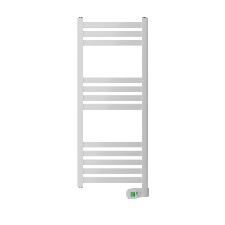 Kyros Electric c/w Preset Programs Towel Rail 500W 500x1300x50mm White RAL 9016