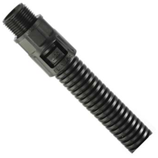 Flexible Conduit & Fittings Contractor Pack 20mm Black Polypropylene
