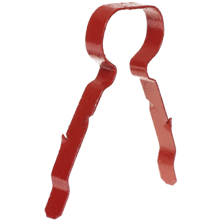 Fire Double Clip 9-11mm Red
