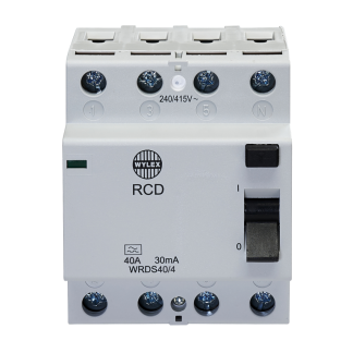 4P Class A RCD 40A 30mA