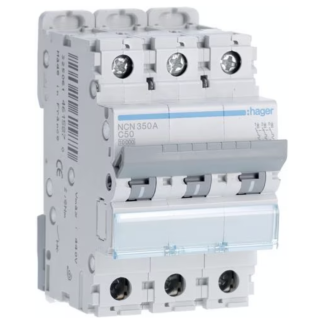 TP Type C MCB 50A 10kA