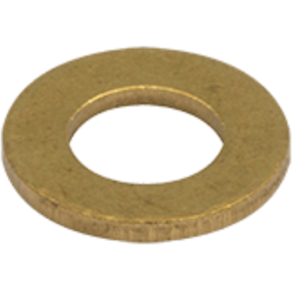 Pack of 100 Washer M10 Brass