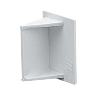 MMT1 End Cap 16x16mm White