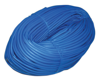 Sleeving 6mm Blue PVC
