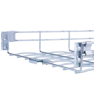 Standard c/w Fast Coupling Wire Basket 400x65mmx3m Electro Zinc