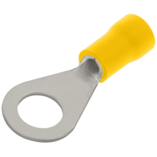 Pre-Insulated Ring Terminal 6mm Yellow