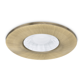 X50 Fire Rated Downlight Bezel Brass