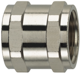 Coupler Nickel Plated Brass