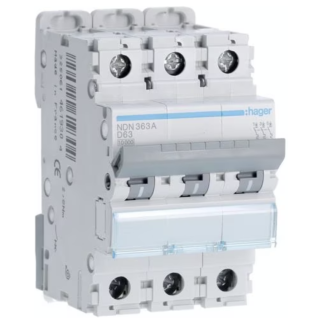 TP Type D MCB 63A 10kA