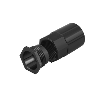 Female Thread Adaptor 25mm Black PVC