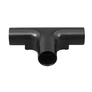 Inspection Tee 25mm Black PVC