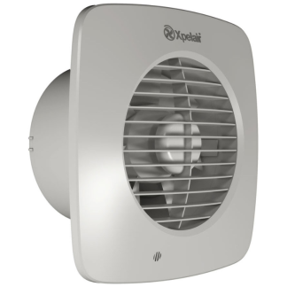 Bathroom 2 Speed Square c/w Timer Fan 150mm