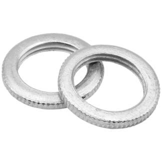 Milled Edge Lockring 20mm BZP