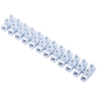 12 Way Strip Connector 5A 1.5-6mm Natural Polyethylene