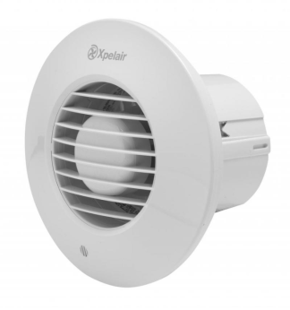 Bathroom 2 Speed Round c/w Timer Fan 100mm Cool White