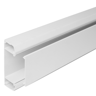 Assembly Sterling Compact Trunking 140x50mmx3m White PVC-U