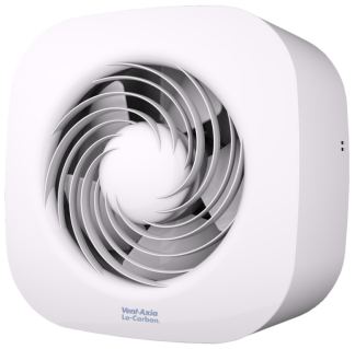 Lo-Carbon Revive Bathroom & Fan White