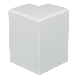 External 90Deg Clip-On Maxi Bend 50x50mm White