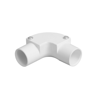 Inspection Elbow 20mm White PVC