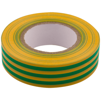 Insulation Tape 19mmx33m Green/Yellow PVC