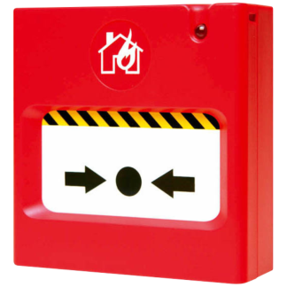 Surface/Flush Resettable Call Point Red