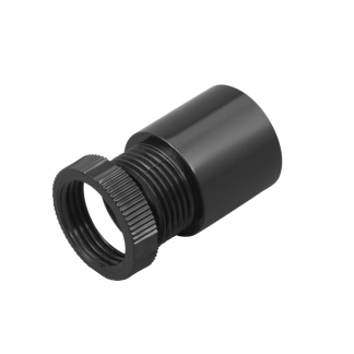 Male Thread Adaptor 20mm Black PVC