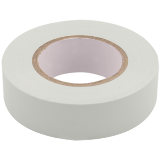 Insulation Tape 19mmx33m White PVC