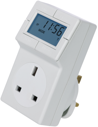 Electronic Plug-In Digital c/w 24hr Thermostat