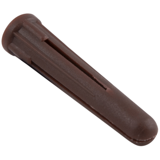 TNRPLUG4 Box of 100 Wall Plug Brown