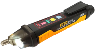 Non Contact Vibrating Voltage Indicator 25-1000V AC 50Hz Yellow/Grey