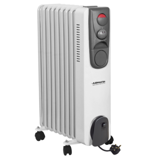 Oil Filled Radiator 2kW 660x175x540mm