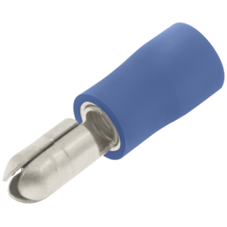 Pre-Insulated Male Bullet Terminal 5mm Blue