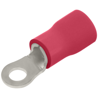 Pre-Insulated Ring Terminal 5mm Red