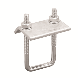 U Beam Clamp 41x41mm Steel Hot Dip Galvanised