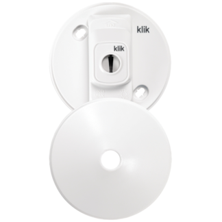 3 Pin Plug-In c/w Cover Ceiling Rose 6A White