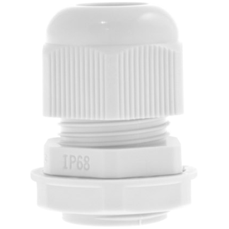 Cable Gland 20mm White Nylon