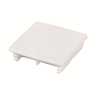 End Cap 41x21mm White