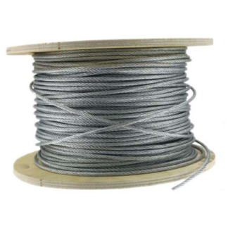 Catenary 7 Strand Wire 2mmx100m Galvanised