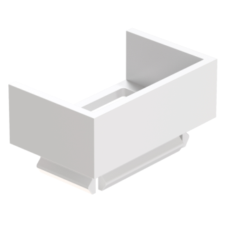 Surface Box MMT2 Adaptor 25x16mm White