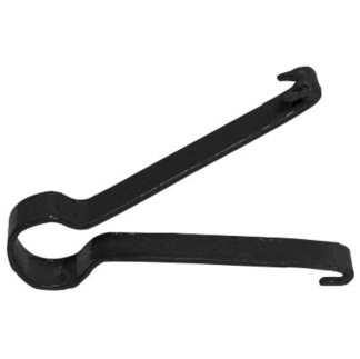 Fireclips Push In Clip 6-8mm Black Metal