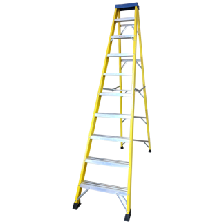 Step 10 Tread Ladder 2710x700mm Fibreglass
